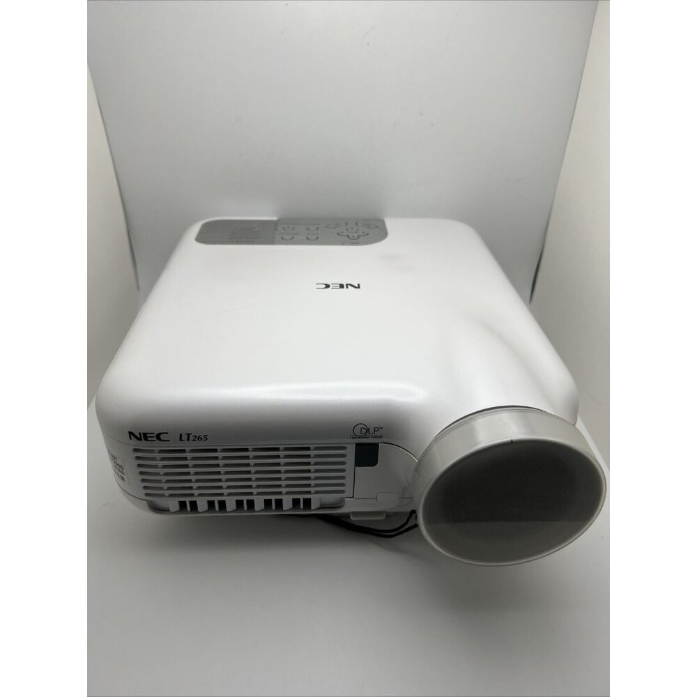 NEC LT265 DLP 2500 Portable Projector ANSI Lumens 1080i XGA Desktop White DR7